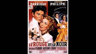 Gnrique du film  Le rouge et le noir dAutantLara par Ren Clorec