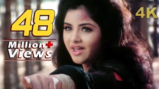 Divya Bharti Song 4K  Tu Pagal Premi Aawara  Shola Aur Shabnam  Govinda  Bollywood 4K Video Song