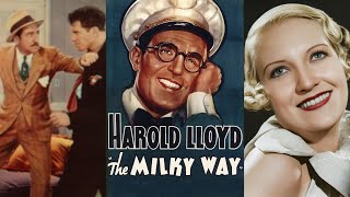 THE MILKY WAY 1936 Harold Lloyd Adolphe Menjou  Verree Teasdale  Comedy Family Sport  BW