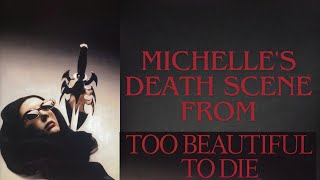 Michelles Death Scene from the movie Too Beautiful to Die 1988 horror giallo movie movies