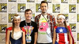 Cartoon Networks Clarence Skyler Page and Spencer Rothbell interview at COMICCON