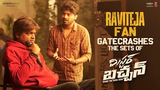 Fan Gatecrashes the Sets of Mr Bachchan  Ravi Teja  Harish Shankar  Bhagyashri Borse  PMF