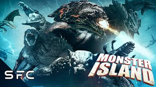 Monster Island  Full Movie  Action SciFi Adventure