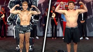 Jake Paul vs Ben Askren  FULL WEIGH IN  FINAL FACE OFF  Triller Fight Club