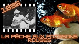 La Pche aux poissons rouges  Fishing for Goldfish 1895 Lumire Brothers Silent Documentary Film