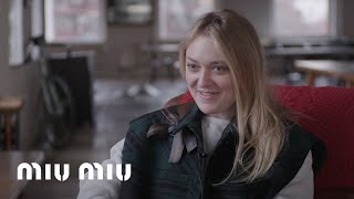 Miu Miu Womens Tales 15  Hello Apartment  Dakota Fanning Interview