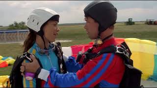 Cutaway 2000 NonStop Skydiving Celldweller Symbiont scene with Stephen Baldwin and Maxine Bahns