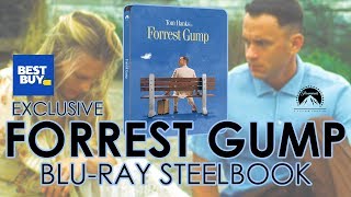 Forrest Gump 1994 Bluray Steelbook Unboxing  Best Buy Exclusive 4K Video Tom Hanks