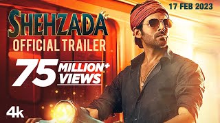 Shehzada Official Trailer  Kartik Aaryan Kriti Sanon  Rohit Dhawan  Bhushan Kumar