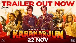 Karan Arjun Official Trailer Salman Khan  Shahrukh Khan  Kajol  Rakesh Roshan  Hrithik Roshan