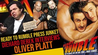 Oliver Platt Interview  Ready To Rumble Press Junket  WCW Wrestling Movie  2000