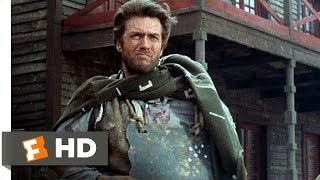 A Fistful of Dollars 89 Movie CLIP  Aim for the Heart 1964 HD