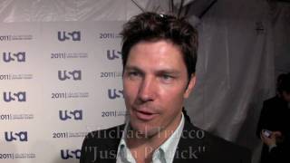 Michael Trucco of Fairly Legal at the 2011 USA Network upfront