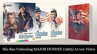 BluRay Unboxing of Major Dundee 1965 Arrow Video