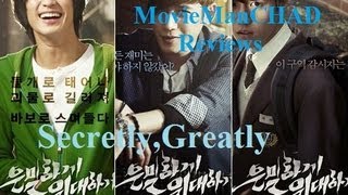 Secretly Greatly 2013 movie review by MovieManCHAD