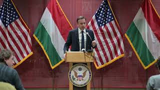 Media briefing  David Pressman US Ambassador to Hungary