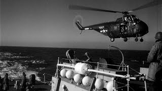 The Bedford Incident 1965 Sidney Poitier Whirlwind helicopter Type 15 frigate HMS Wakeful F159