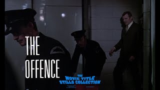 The Offence 1972 title sequence