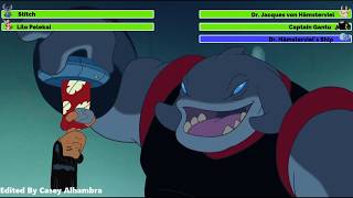 Stitch The Movie 2003 Final Battle with healthbars 12