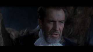 The Haunted Palace 1963  Vincent Price Burns