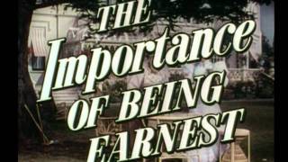 The Importance of Being Earnest 1952 trailer