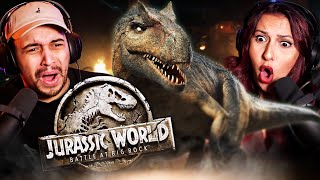 JURASSIC WORLD BATTLE AT BIG ROCK 2019 REACTION  FIRST TIME WATCHING  REVIEW