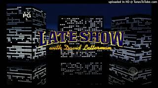 The Late Show With David Letterman Full Closing Theme 19952015 NBC  CBS Arrangement Version