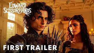 Edward Scissorhands 2024  Teaser Trailer  Timothe Chalamet Zendaya  Concept Version