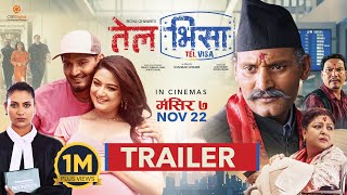 TEL VISA  Nepali Movie Official Trailer  Bipin Karki Barsha Raut Pooja Chand Buddhi Richa