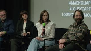 Lousy Carter  David Krumholtz Martin Starr Stephen Root Olivia Thirlby and Jocelyn DeBoer QA