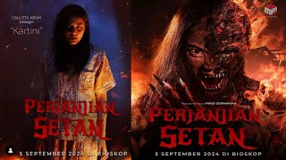 OFFICIAL TRAILER TERBARU 2024  PERJANJIAN SETAN  Horror Banget 