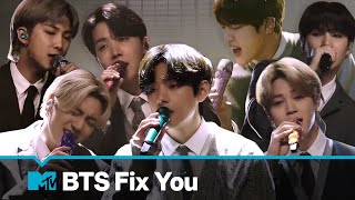 BTS Performs Fix You Coldplay Cover  MTV Unplugged Presents BTS