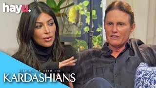 Kim Kardashian Asks Caitlyn Jenner Questions About Her Sexuality  Keeping Up With The Kardashians