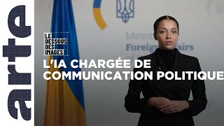 Ukraine  ma porteparole est une IA  Le dessous des images  ARTE