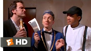 Four Rooms 810 Movie CLIP  A Hatchet as Sharp as the Devil Himself 1995 HD