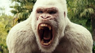 Rampage 2018 George Shows Middle Finger Scene  Movie Clip HD