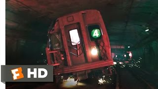Knowing 410 Movie CLIP  Subway Hell 2009 HD