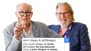 John Lithgow  Jeff Bridges Answer The Webs Most Searched Questions  WIRED