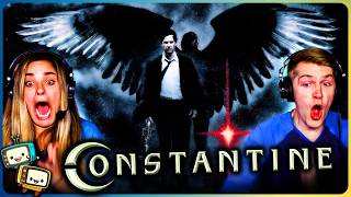 CONSTANTINE 2005 Movie Reaction  First Time Watch  Keanu Reeves  Rachel Weisz