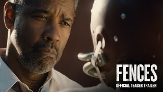 Fences Teaser Trailer 2016  Paramount Pictures