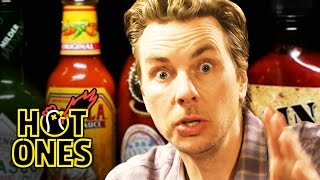 Dax Shepard Does Mental Math While Eating Spicy Wings  Hot Ones