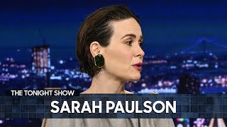 Sarah Paulson on Hold Your Breath and Receiving the Wrong Tony Award Extended  The Tonight Show