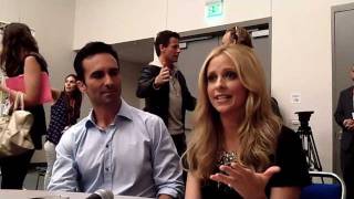 Nestor Carbonell  Sarah Michelle Gellar Talk Ringer at ComicCon 2011