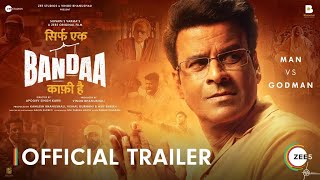 Sirf Ek Bandaa Kaafi Hai  Official Trailer  Manoj B  A ZEE5 Original Film  Premieres 23 May 2023