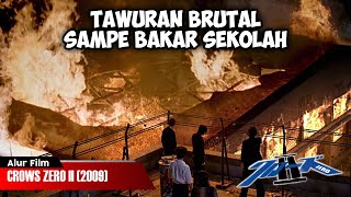 TAWURAN BRUTAL DUA SEKOLAH MUSUH BEBUYUTAN  ALUR CERITA FILM CROWS ZERO II 2009