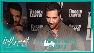 THE LINCOLN LAWYER Season 3 2024  Interviews with Manuel GarciaRulfo Becki Newton