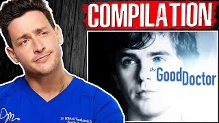 Doctor Mike Reacts To The Good Doctor  Compilation