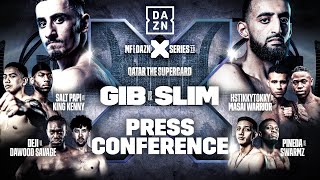 MISFITS  DAZN X SERIES 19  QATAR THE SUPERCARD  ANESONGIB VS SLIM ALBAHER PRESS CONFERENCE LIVE