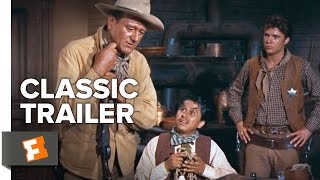 Rio Bravo 1959 Official Trailer  Johh Wayne Dean Martin Western Movie HD