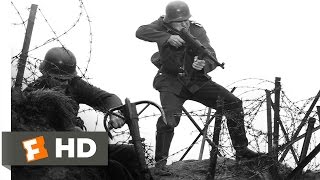 The Longest Day 33 Movie CLIP  The Assault on Pointe du Hoc 1962 HD